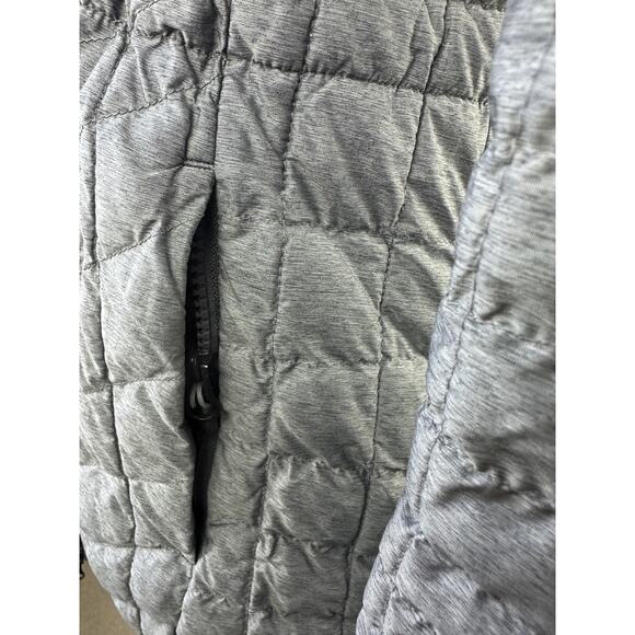 The North Face ThermoBall Parka Jacket Gray Puffer Hooded Outdoor Women's Medium - Picture 7 of 16